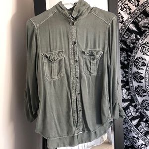 Long sleeve shirt, boyfriend fit